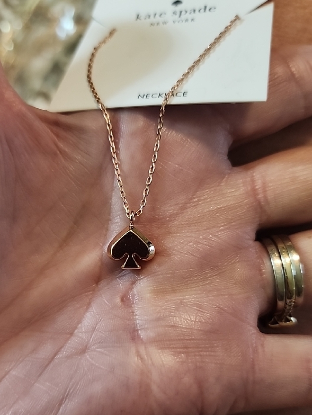 Kate Spade Minimalist  Necklace - Picture 3 of 3